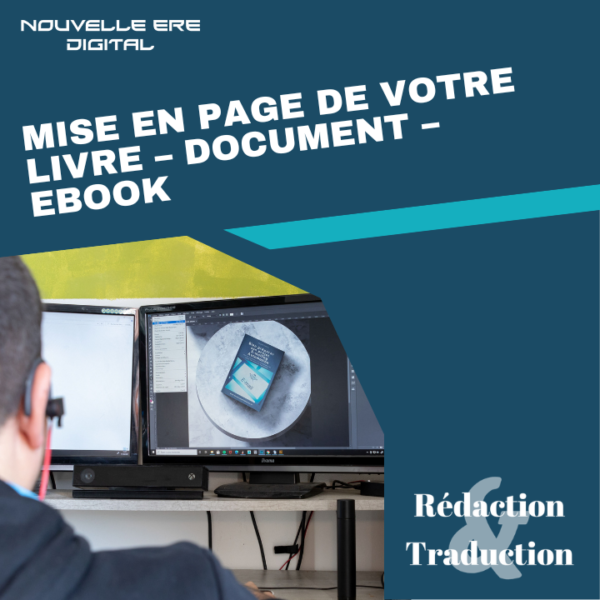 Mise en page de votre livre - document - ebook