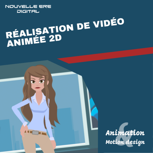 Réalisation de vidéo animée 2d